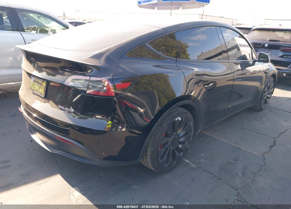 2023 TESLA MODEL Y PERFORMANCE DUAL MOTOR ALL-WHEEL DRIVE VIN: 7SAYGDEF5PF823444
