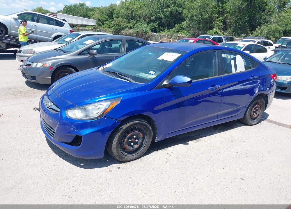 2013 HYUNDAI ACCENT VIN: KMHCT4AE7DU498410