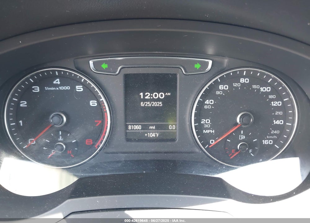 2016 AUDI Q3 VIN: WA1GFCFS9GR003647