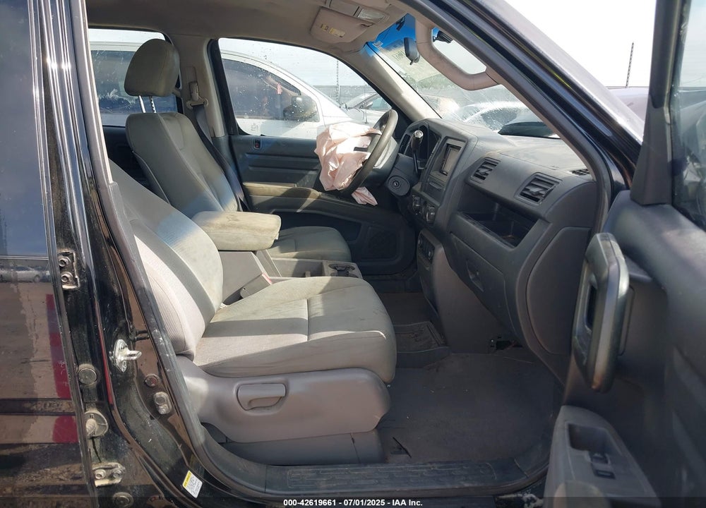2009 HONDA RIDGELINE VIN: 5FPYK16239B101213
