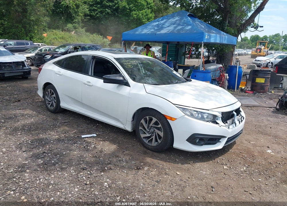 2018 HONDA CIVIC EX VIN: 19XFC2F78JE024931