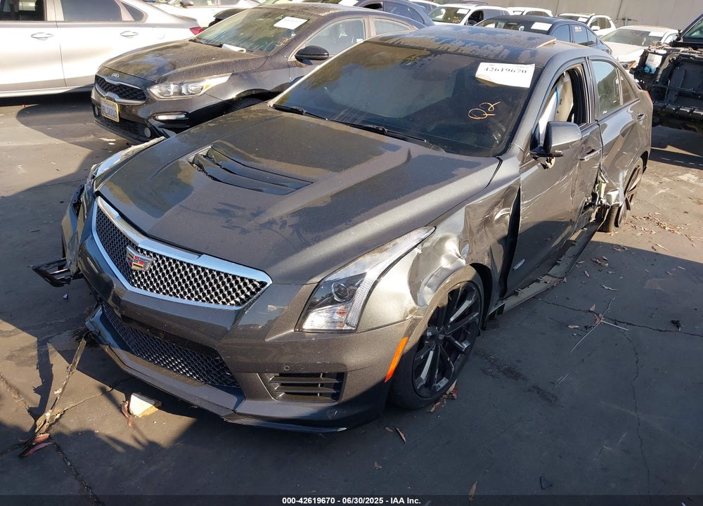 2017 CADILLAC ATS-V VIN: 1G6AN5SY1H0209767