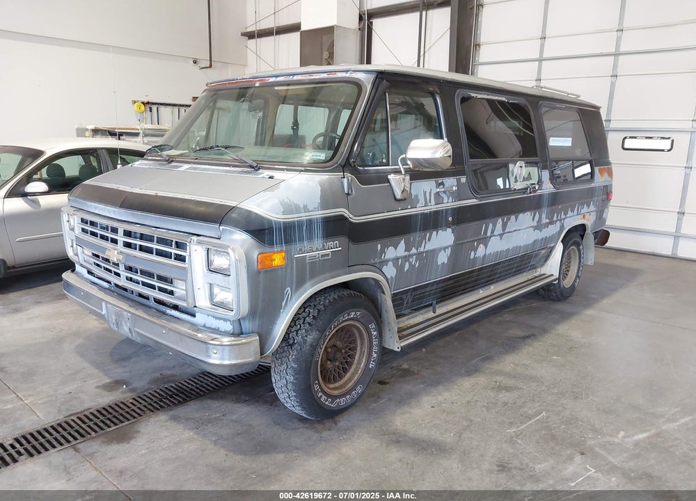 1987 CHEVROLET SPORTVAN / VAN G20 VIN: 1GBEG25K7H7181127