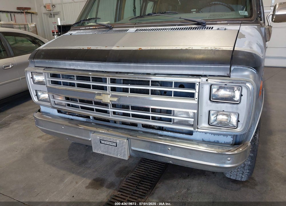 1987 CHEVROLET SPORTVAN / VAN G20 VIN: 1GBEG25K7H7181127