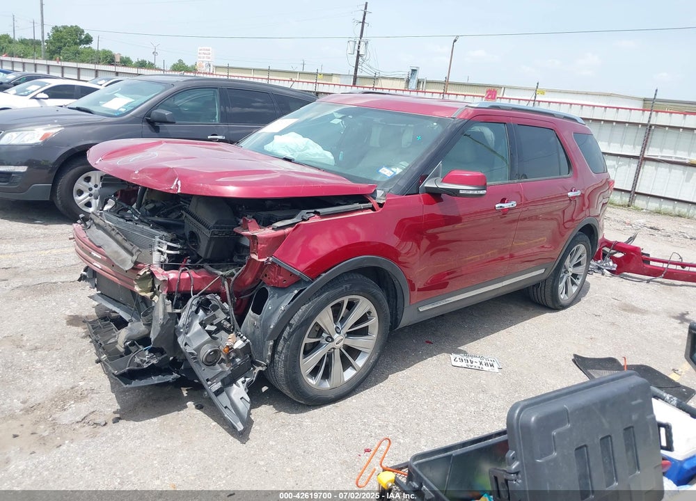 2018 FORD EXPLORER VIN: 1FM5K7F82JGA46892