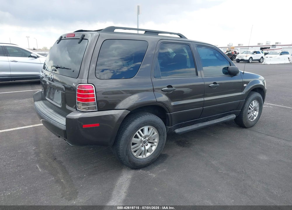 2006 MERCURY MARINER LUXURY/PREMIER VIN: 4M2YU56186KJ01007