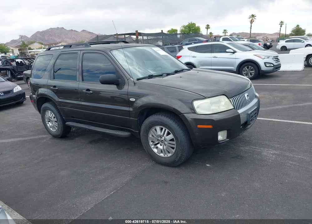 2006 MERCURY MARINER LUXURY/PREMIER VIN: 4M2YU56186KJ01007