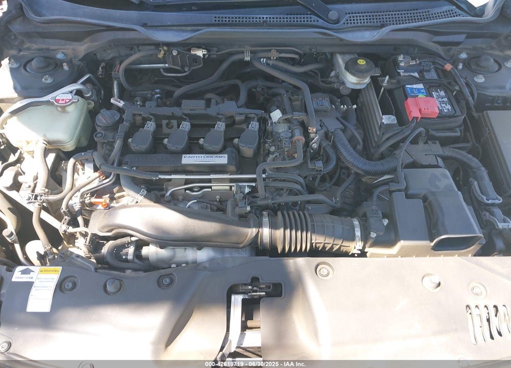 2016 HONDA CIVIC VIN: 19XFC1F32GE202445