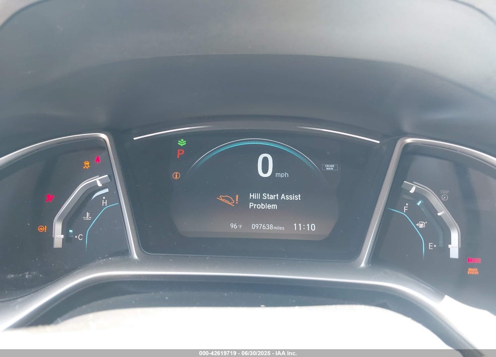 2016 HONDA CIVIC VIN: 19XFC1F32GE202445