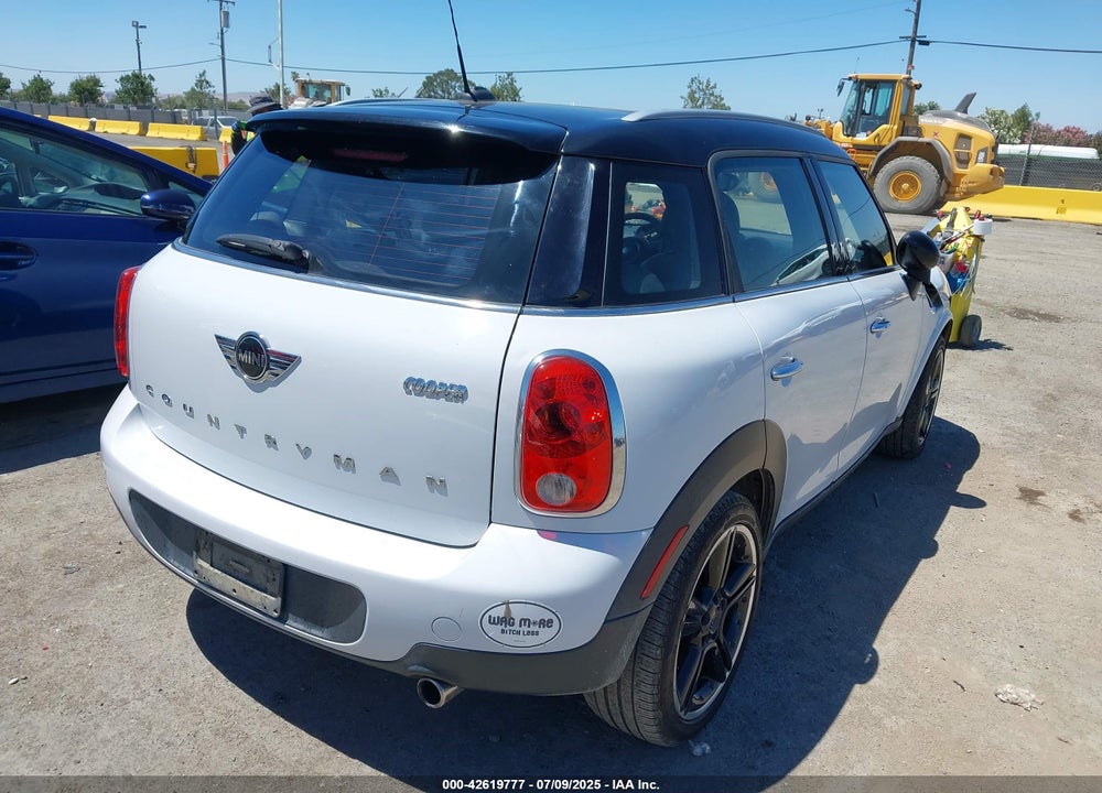 2016 MINI COOPER COUNTRYMAN VIN: WMWZB3C5XGWM33386