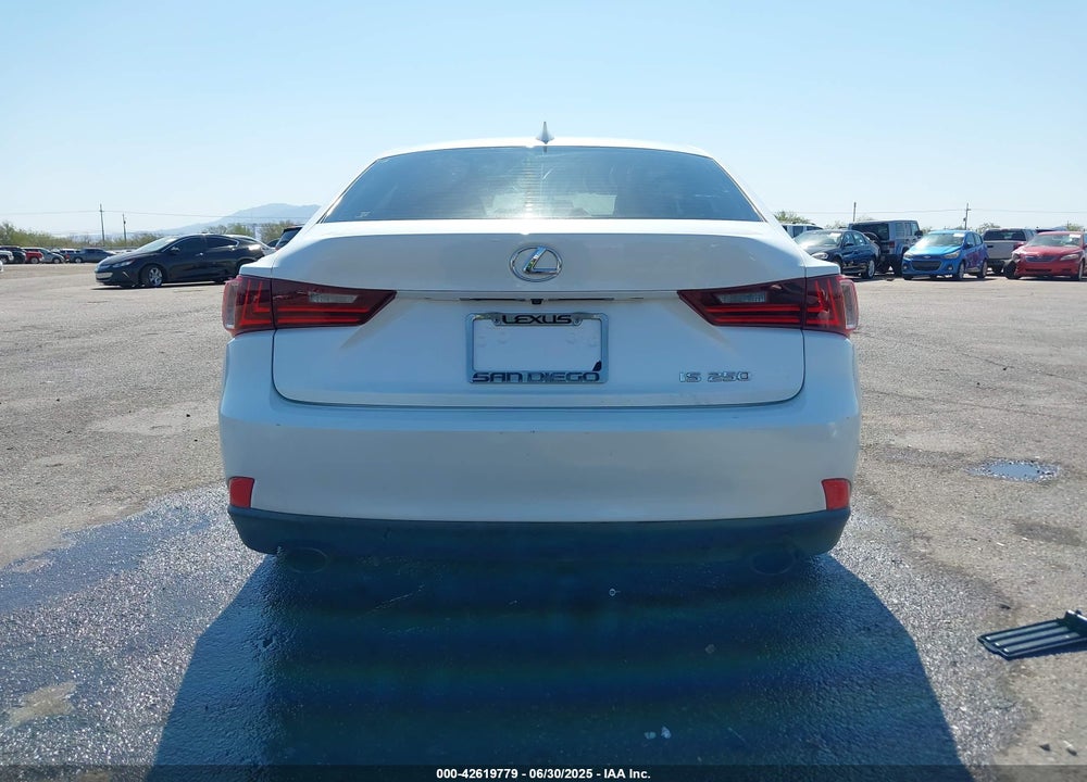 2014 LEXUS IS 250 VIN: JTHBF1D20E5036112