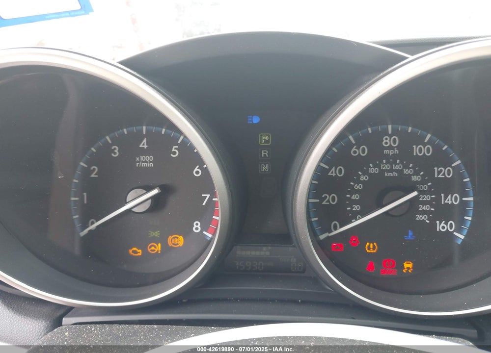 2012 MAZDA 3 VIN: JM1BL1V74C1551171