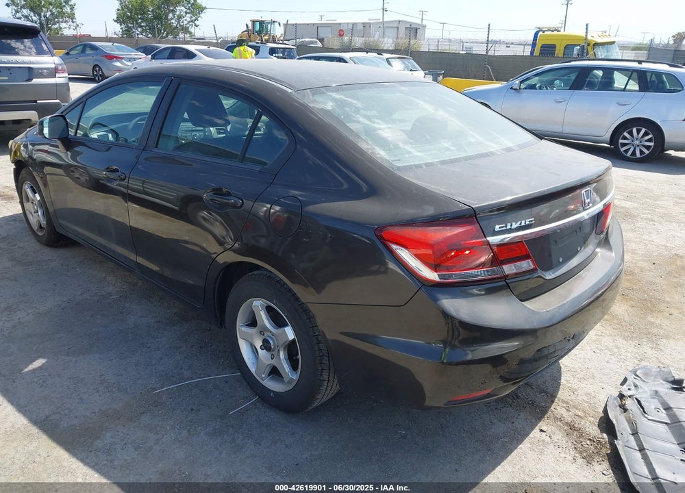 2013 HONDA CIVIC VIN: 2HGFB2F53DH517587