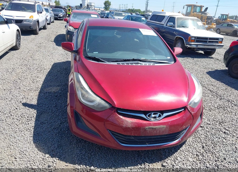 2016 HYUNDAI ELANTRA SE VIN: 5NPDH4AE5GH698985