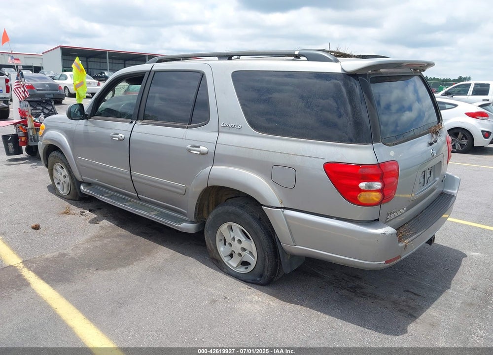 2002 TOYOTA SEQUOIA LIMITED V8 VIN: 5TDZT38A12S113131