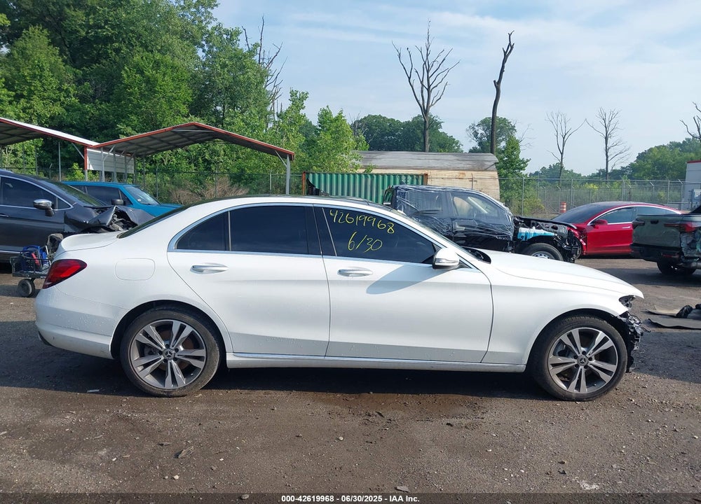 2021 MERCEDES-BENZ C CLASS VIN: W1KWF8EB1MR629050