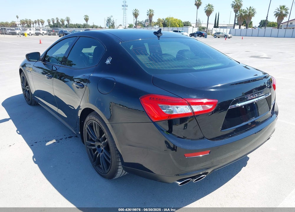 2017 MASERATI GHIBLI VIN: ZAM57XSS0H1249621