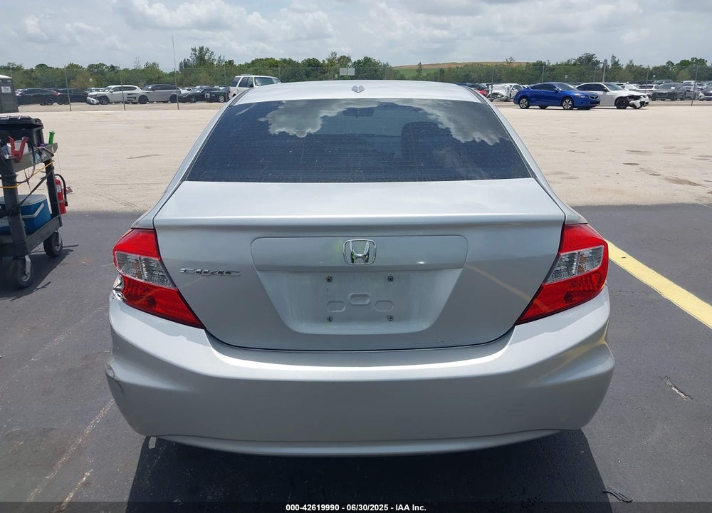 2012 HONDA CIVIC EX VIN: 19XFB2F88CE021493