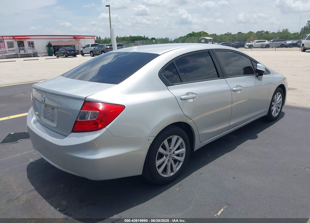 2012 HONDA CIVIC EX VIN: 19XFB2F88CE021493