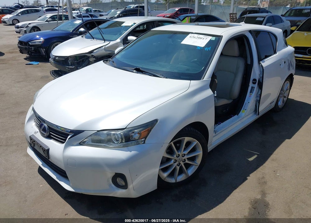 2011 LEXUS CT200H VIN: JTHKD5BH6B2032714