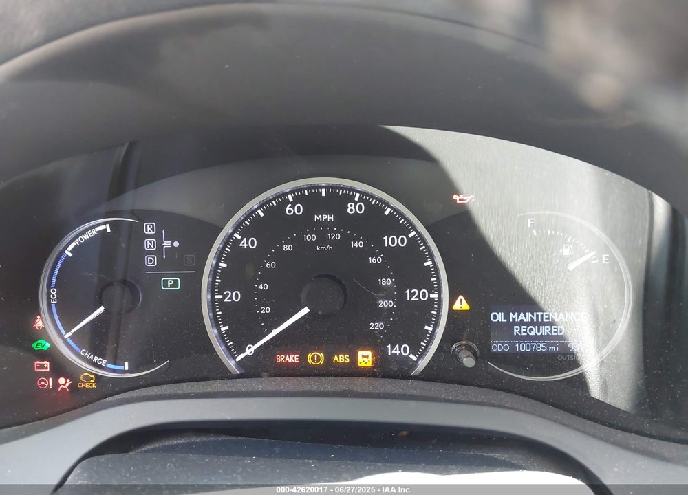 2011 LEXUS CT200H VIN: JTHKD5BH6B2032714