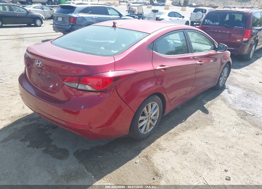 2015 HYUNDAI ELANTRA SE VIN: 5NPDH4AE6FH572469