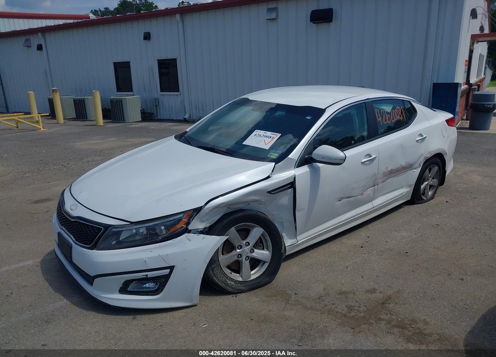 2015 KIA OPTIMA VIN: KNAGM4A70F5592644
