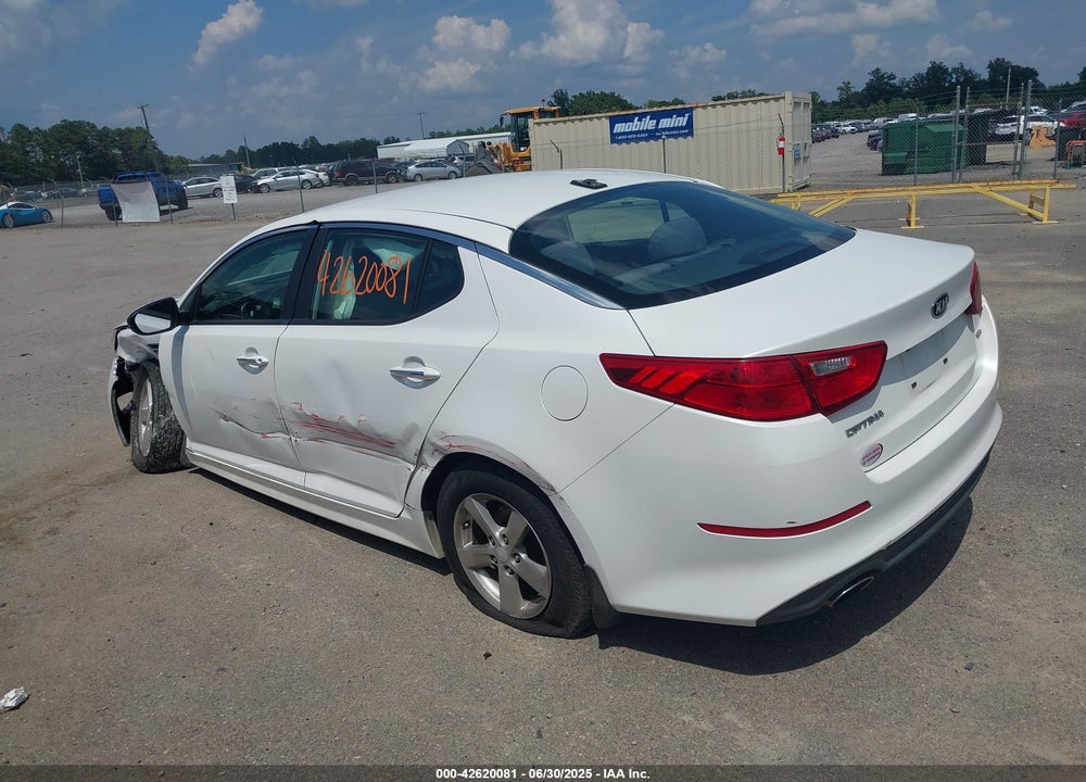 2015 KIA OPTIMA VIN: KNAGM4A70F5592644