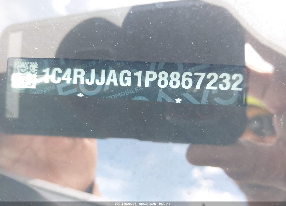 2023 JEEP GRAND CHEROKEE L VIN: 1C4RJJAG1P8867232