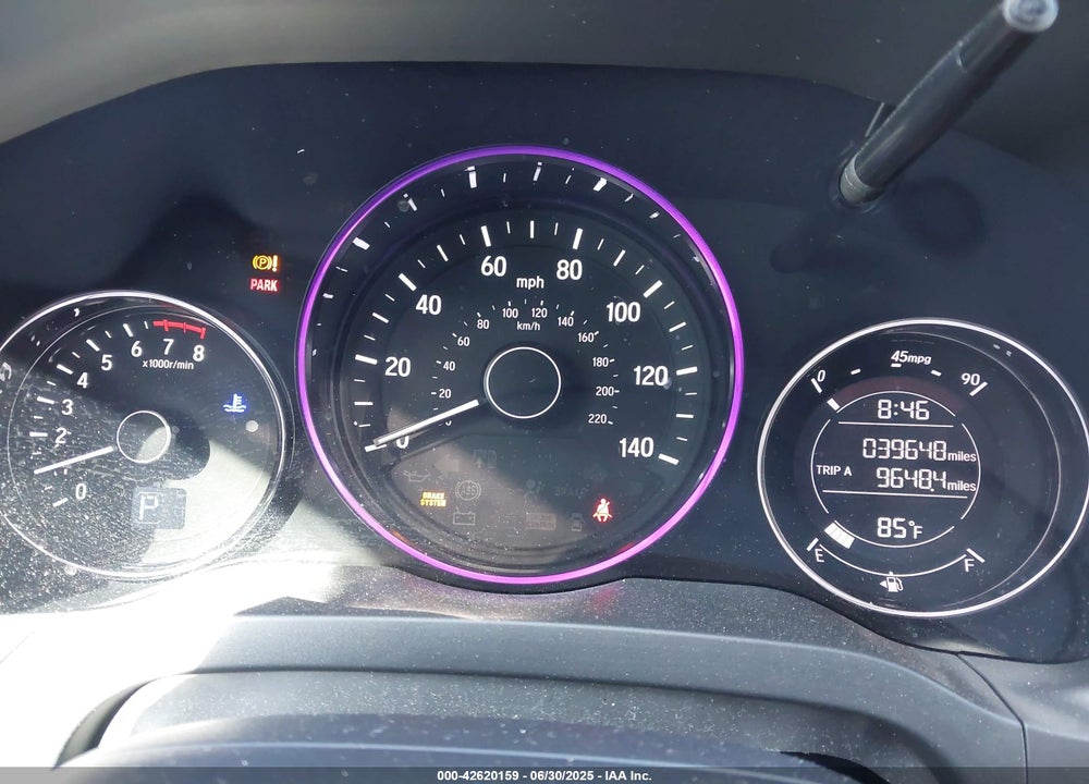 2022 HONDA HR-V VIN: 3CZRU6H19NM702151