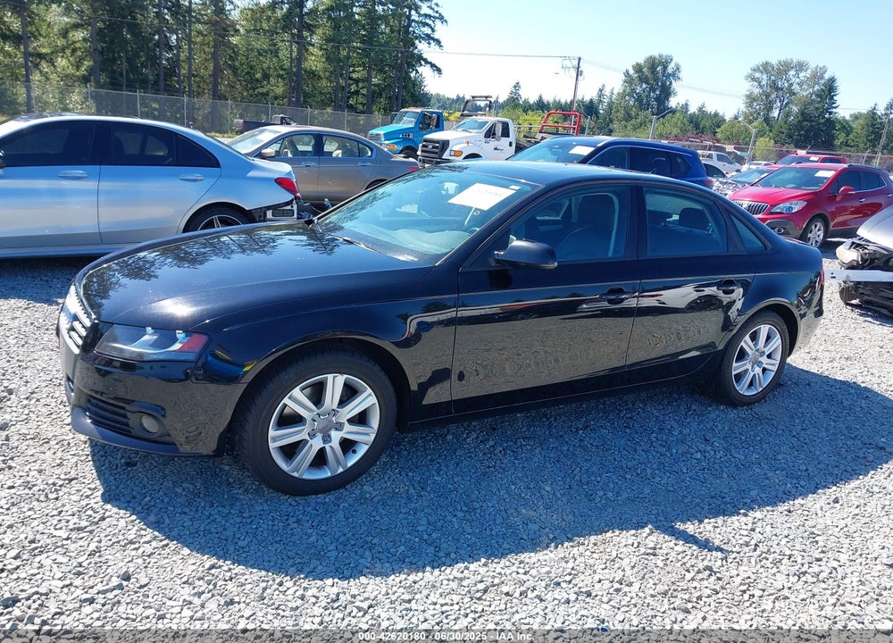 2010 AUDI A4 VIN: WAUAFAFLXAN006982