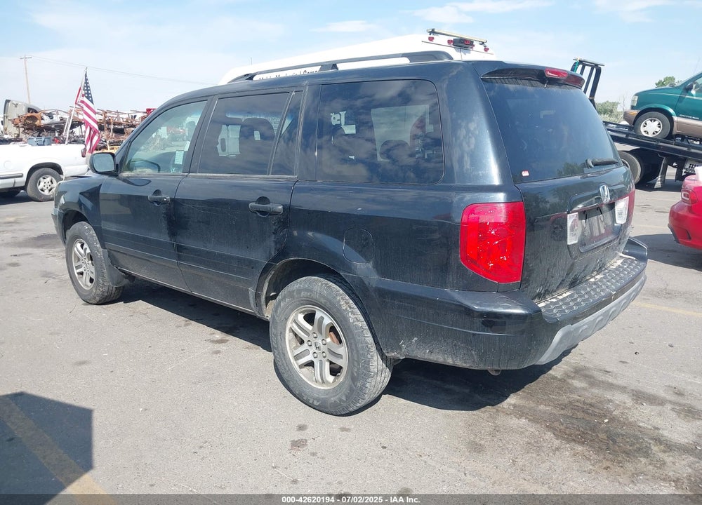 2004 HONDA PILOT EX-L VIN: 2HKYF18544H568574