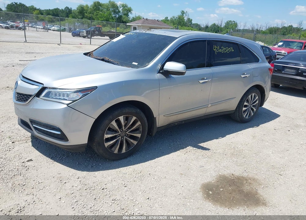 2014 ACURA MDX VIN: 5FRYD4H65EB040556