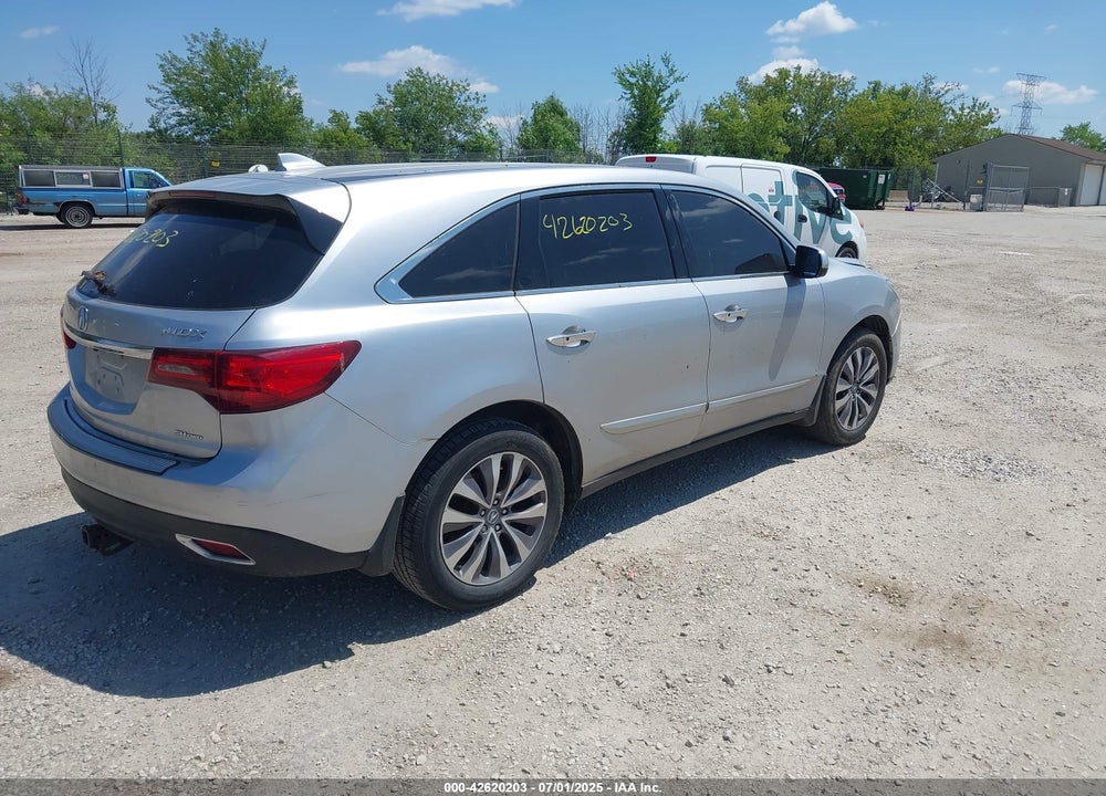 2014 ACURA MDX VIN: 5FRYD4H65EB040556