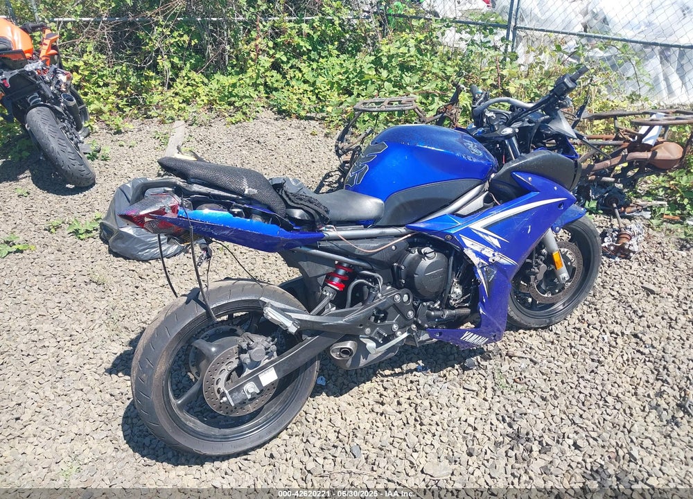 2009 YAMAHA FZ6 R/C VIN: JYARJ18Y39A000579