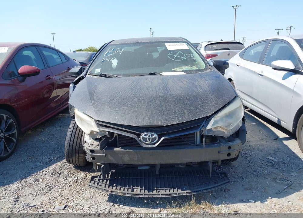 2015 TOYOTA COROLLA LE VIN: 5YFBURHE7FP275834