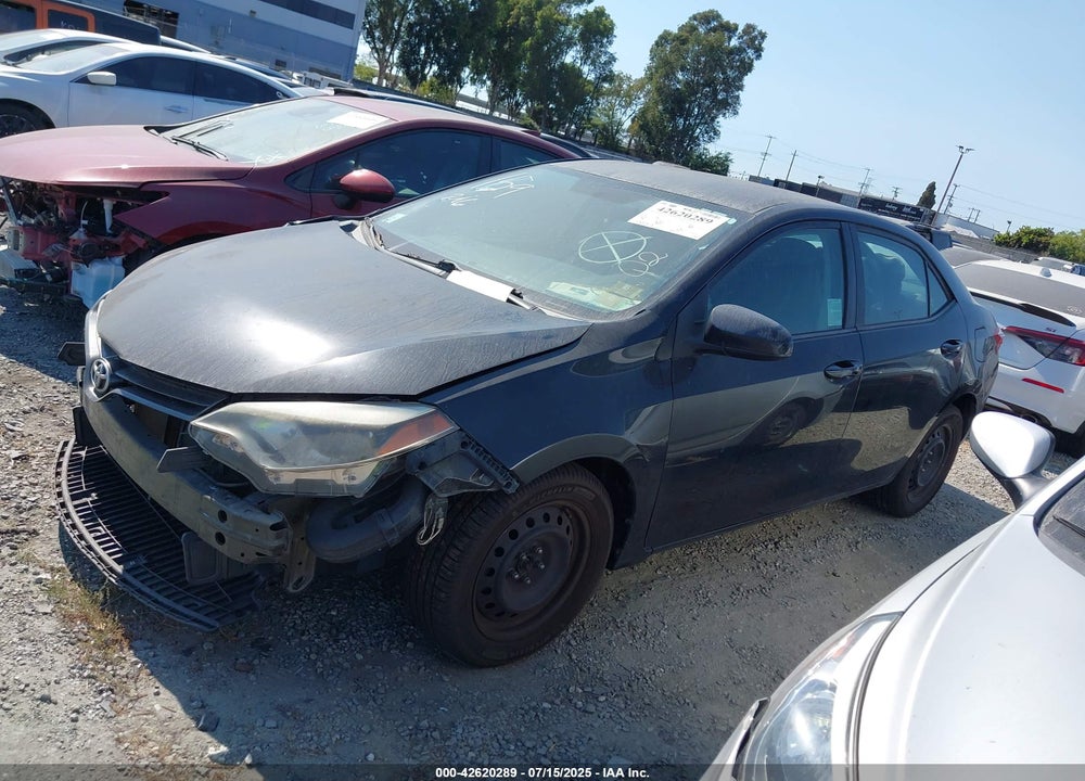 2015 TOYOTA COROLLA LE VIN: 5YFBURHE7FP275834