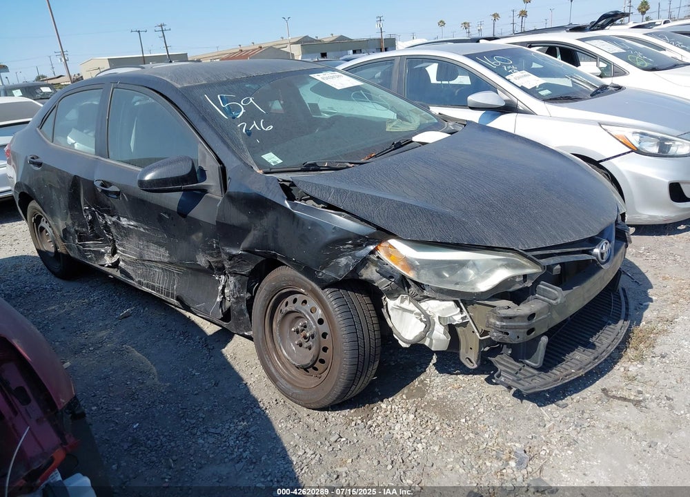2015 TOYOTA COROLLA LE VIN: 5YFBURHE7FP275834