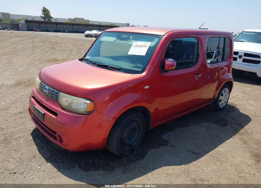 2009 NISSAN CUBE VIN: JN8AZ28R39T107827
