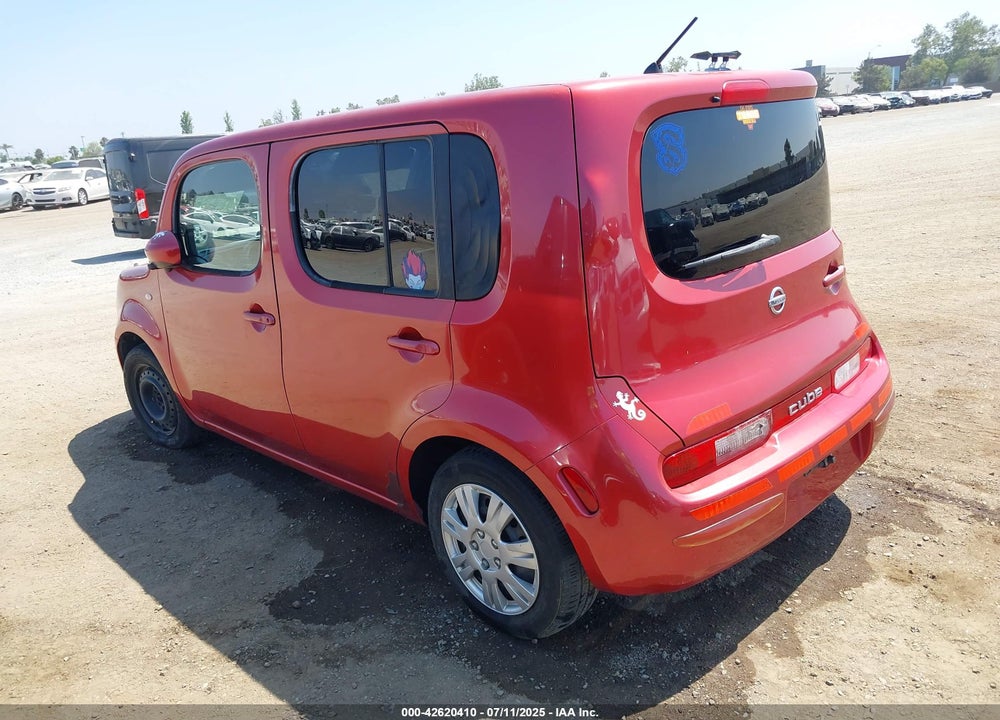 2009 NISSAN CUBE VIN: JN8AZ28R39T107827