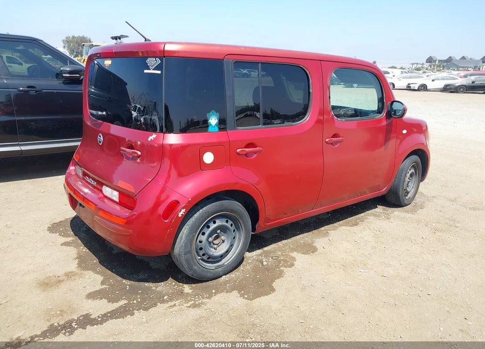 2009 NISSAN CUBE VIN: JN8AZ28R39T107827
