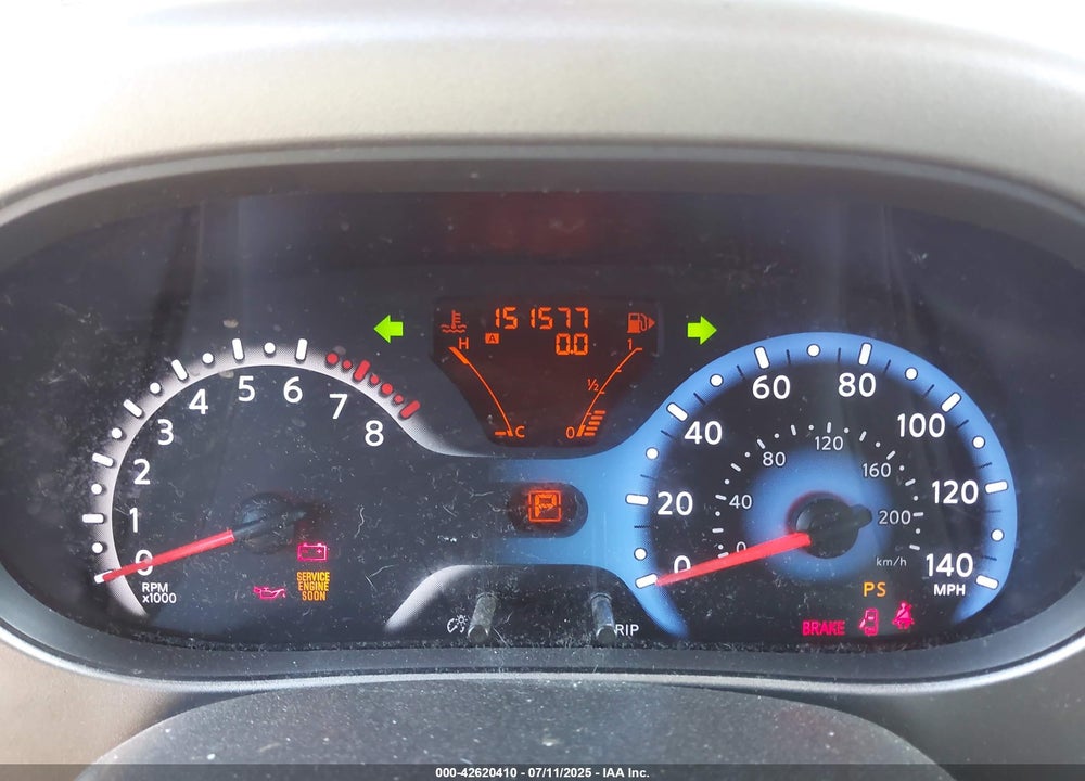 2009 NISSAN CUBE VIN: JN8AZ28R39T107827