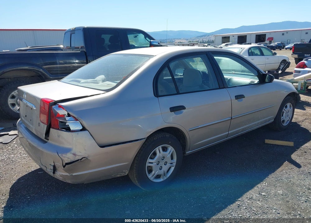 2001 HONDA CIVIC LX VIN: 2HGES165X1H618174