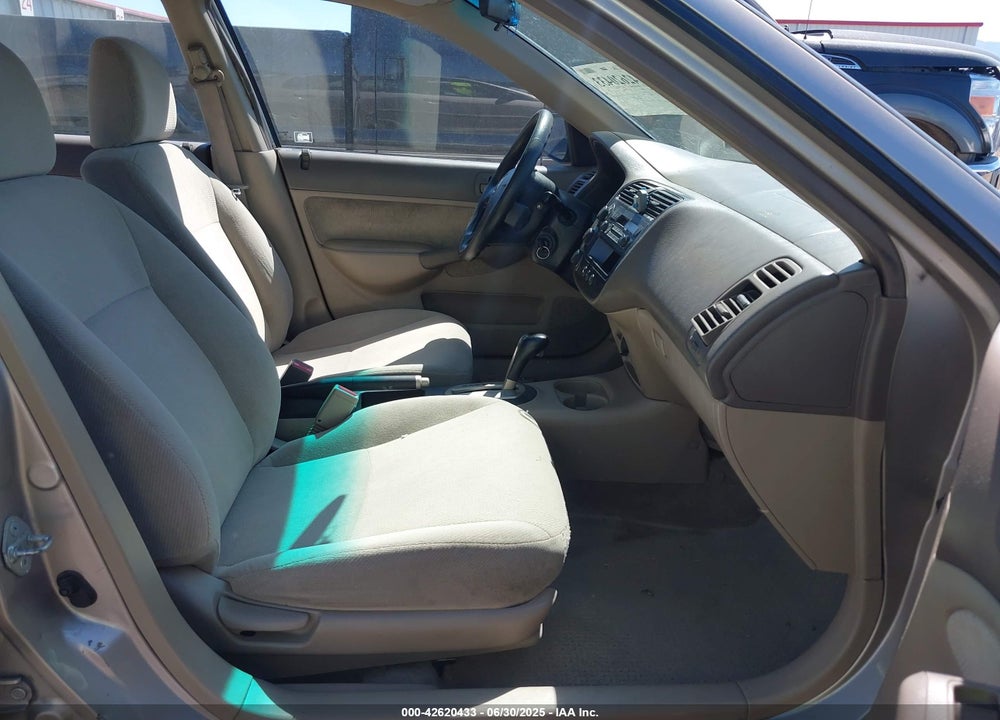 2001 HONDA CIVIC LX VIN: 2HGES165X1H618174