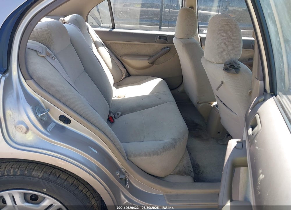 2001 HONDA CIVIC LX VIN: 2HGES165X1H618174