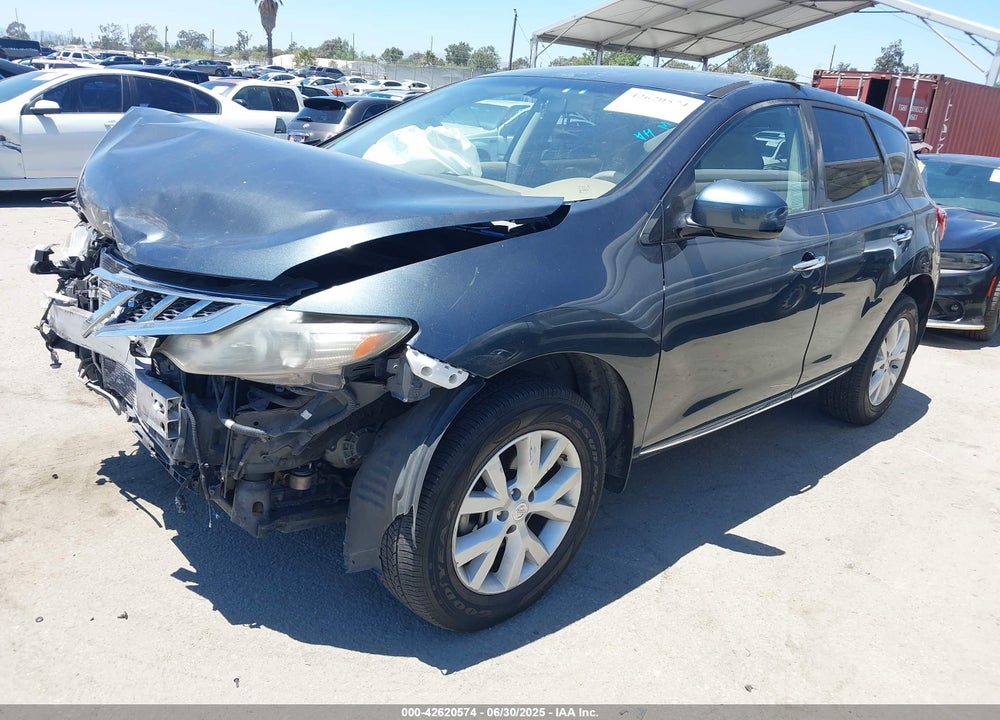 2011 NISSAN MURANO VIN: JN8AZ1MU4BW053723