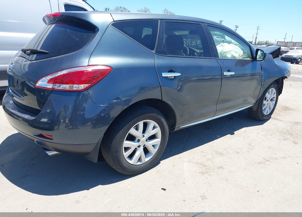 2011 NISSAN MURANO VIN: JN8AZ1MU4BW053723