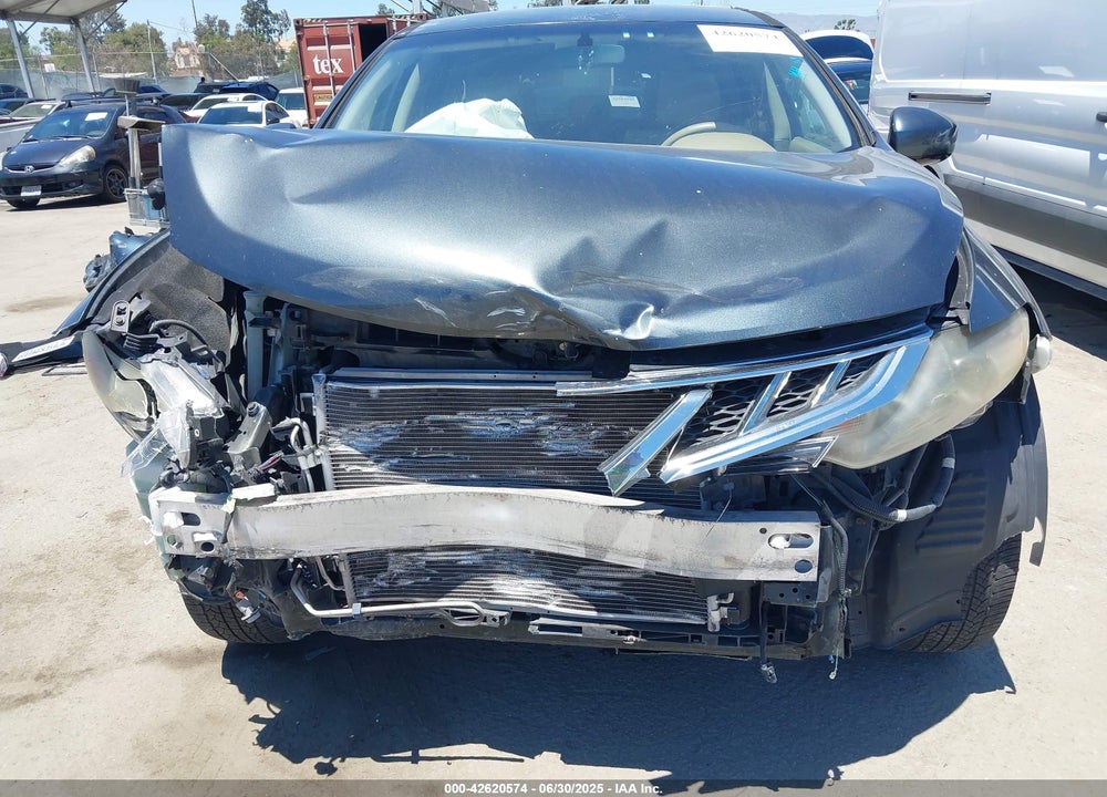 2011 NISSAN MURANO VIN: JN8AZ1MU4BW053723
