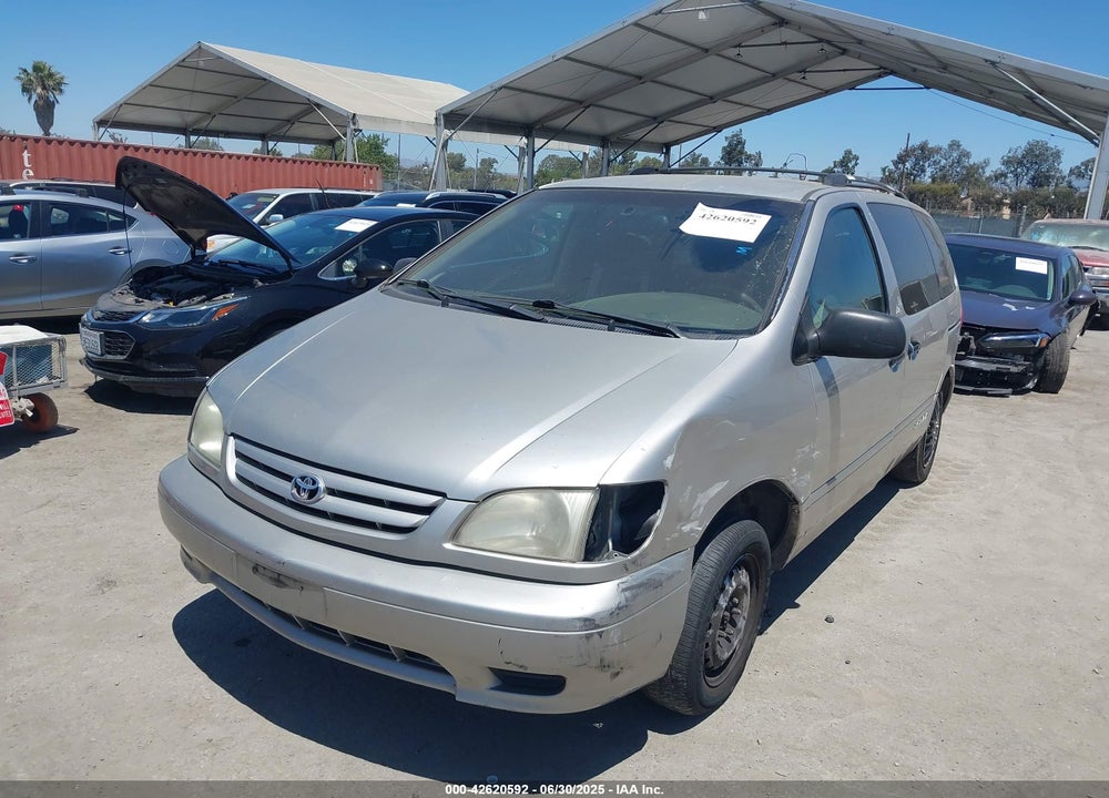 2002 TOYOTA SIENNA VIN: 4T3ZF13C52U452607