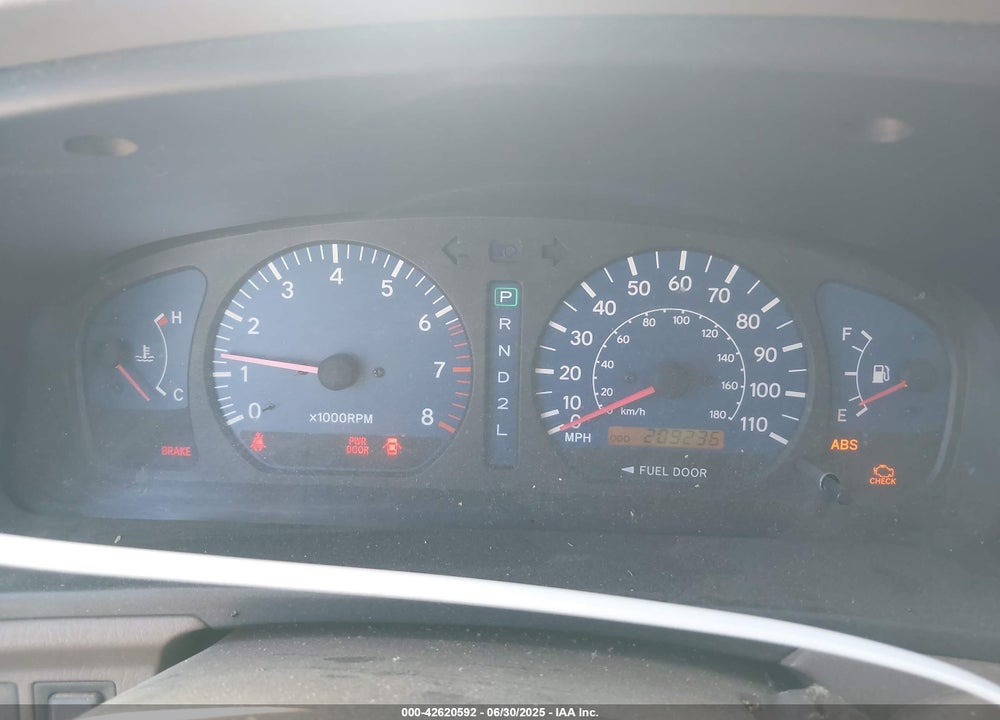 2002 TOYOTA SIENNA VIN: 4T3ZF13C52U452607